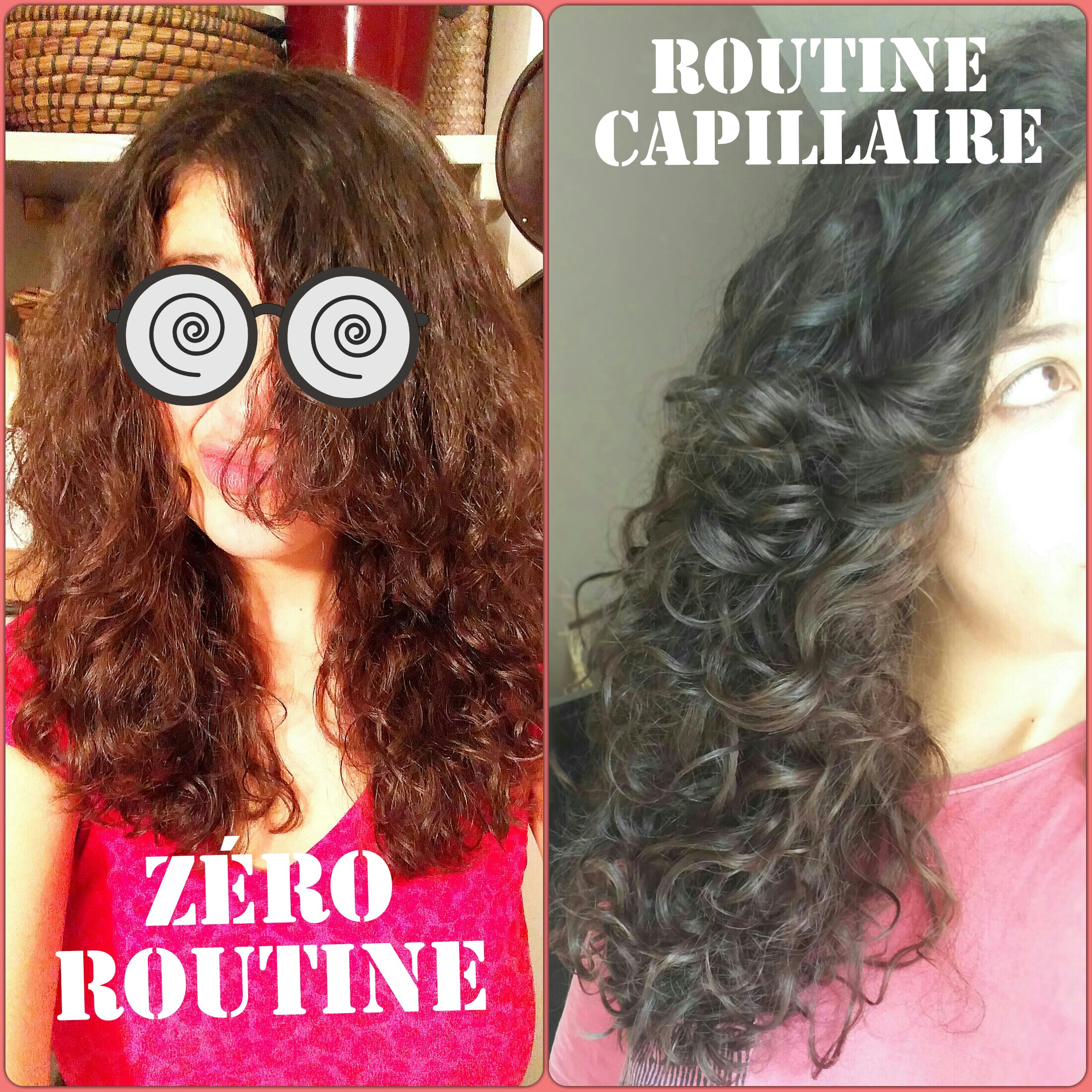Ninaturelle Zéro routine vs routine capillaire
